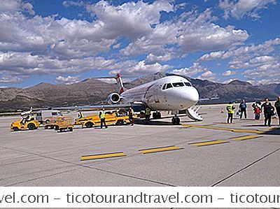 Flyreise - Komme Inn Og Ut Av Dubrovnik Flyplass