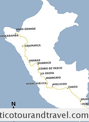 Central Och Sydamerika - Longitudinella Motorvägar I Peru
