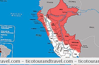 Trung & Nam Mỹ - Bản Đồ Sốt Rét Của Peru