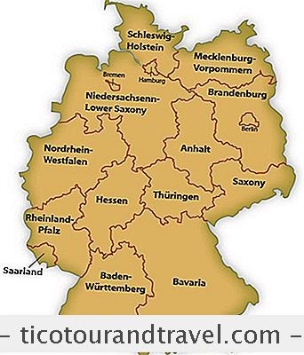 Categorie Europa: Duitse Statenkaart Voor Toeristen