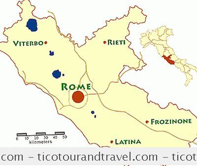 Cartina Lazio Meridionale