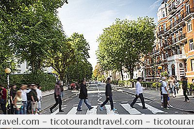 Abbey Road Crossing In London