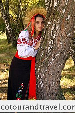 ヨーロッパ - ウクライナの文化写真ウクライナのドレス＆卵の写真