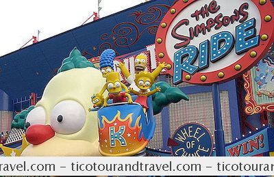 Family Travel - Jangan Mempunyai Sapi, Manusia. Ride The Simpsons Ride.