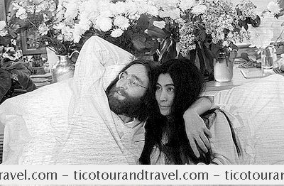 John Lennon / Yoko Ono Bed-In Voor De Vrede In Montreal