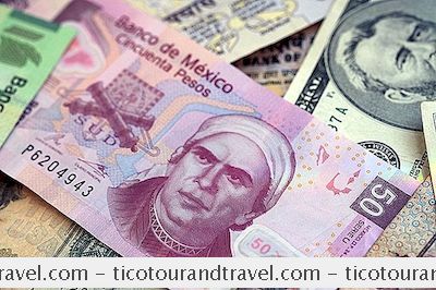 Mexico - Utveksling Av Dollar For Pesos I Mexico