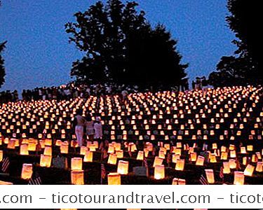 Fredericksburg National Cemetery Memorial Day Weekend Illumination