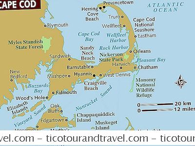 Categoría Estados Unidos: Mapas De Cape Cod, Martha'S Vineyard Y Nantucket