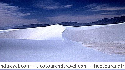 New Mexico'S Strange, Snowy Sands
