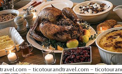 カテゴリ アメリカ: オクラホマシティの伝統的な感謝祭のレストラン