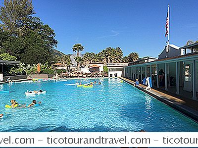 Een Overzicht Van De Indian Springs Resort En Spa, Calistoga, Californië