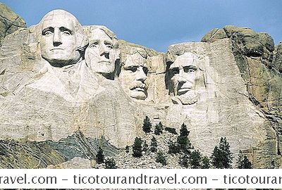 Rv Cílové Cíle Pro Mount Rushmore Národní Památník