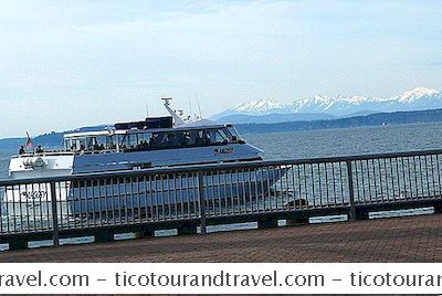 风景游轮和乘船游览在西雅图